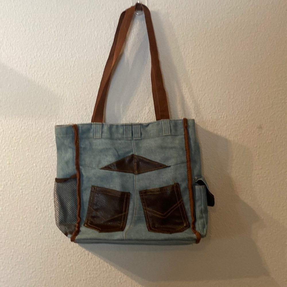 Jean style shoulder bag